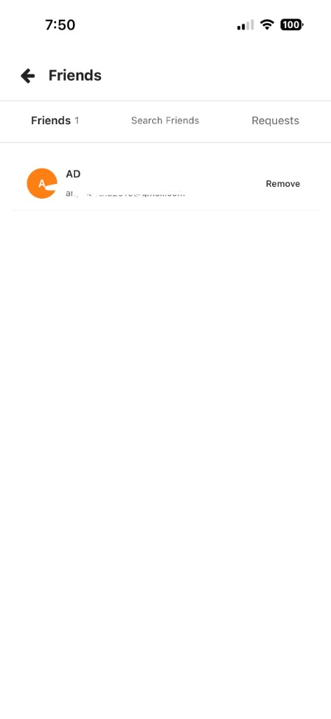 Flisto friends list